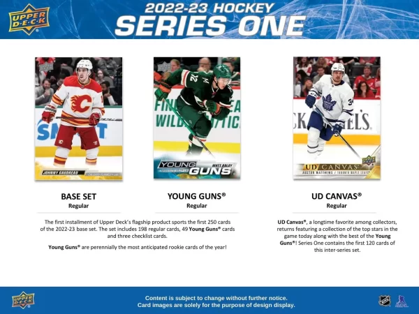 🔥🔥Upper Deck Hockey Series One 22/23 Retail Box ***SINGLE PACK***🔥🔥 - Image 3