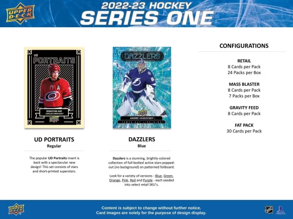 🔥🔥Upper Deck Hockey Series One 22/23 Retail Box ***SINGLE PACK***🔥🔥 - Image 5