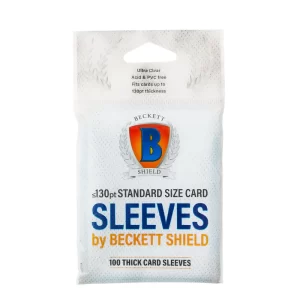 Beckett Shield Thick Sleeves 100CT Soft Sleeves (100-130 ct)