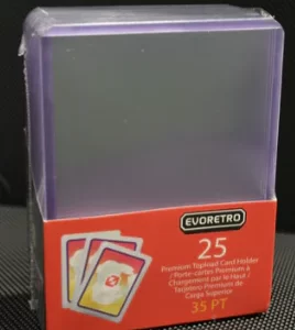 EVORETRO 3×4 Toploader, 25 pack 35pt (PD)