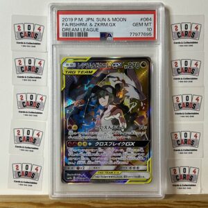 Pokémon Reshiram & Zekrom GX 064/049 Dream League Psa 10 Gem Mint (JP)