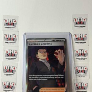 Pokémon Giovanni’s Charisma Ultra Rare Scarlet & Violet 151 197/165